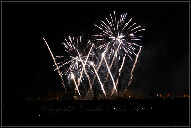 Feu d'artifice 14 juillet 2015 Versailles Bastille Day fireworks