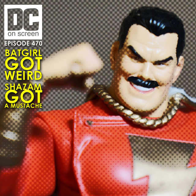 Shazam has a mustache