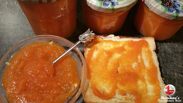 Möhren-Marmelade à la Nurihan ~ Nurihan&amp;#39;s Kochmix Welt