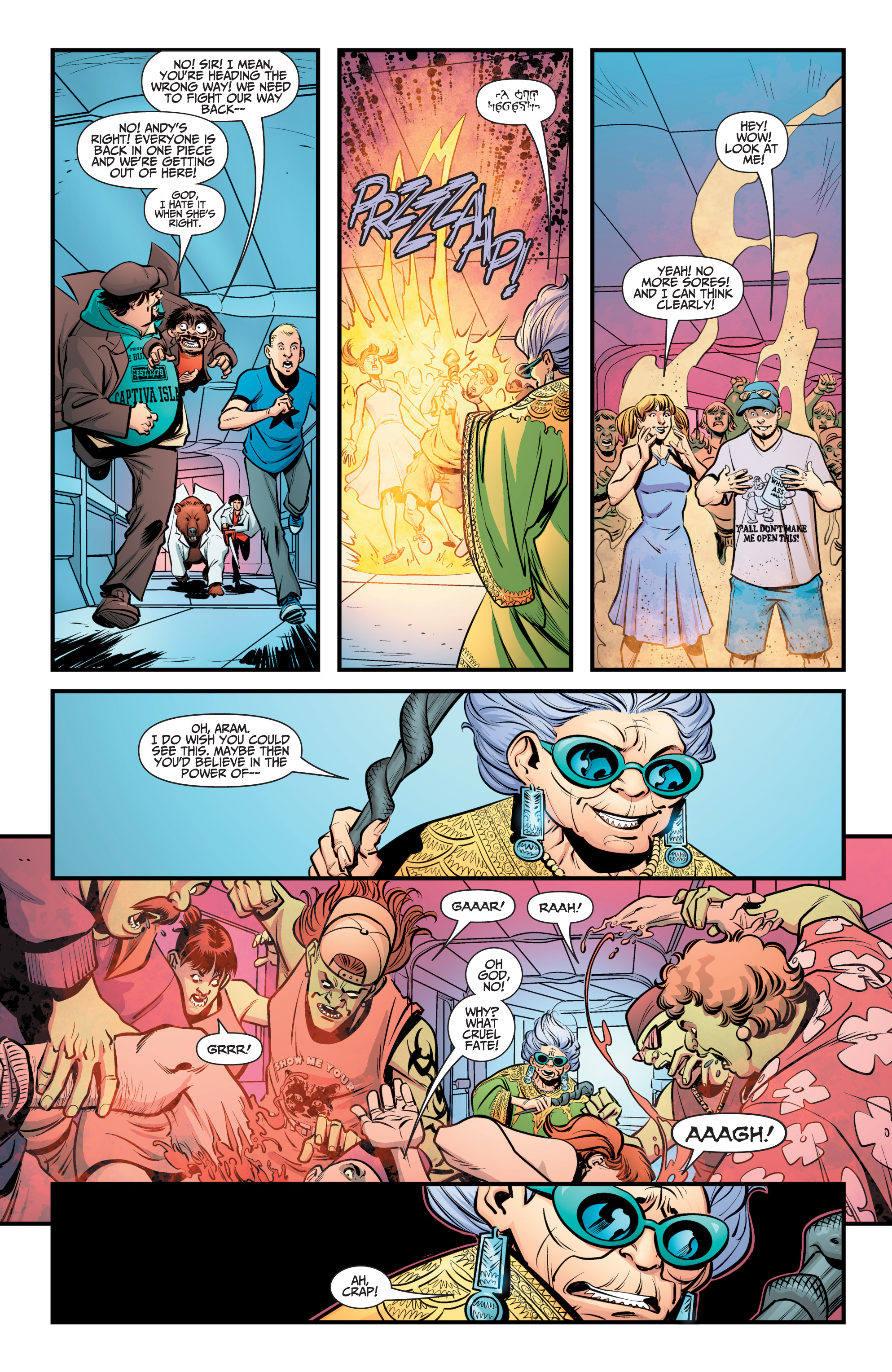 Read online A&A: The Adventures of Archer & Armstrong comic -  Issue #12 - 12