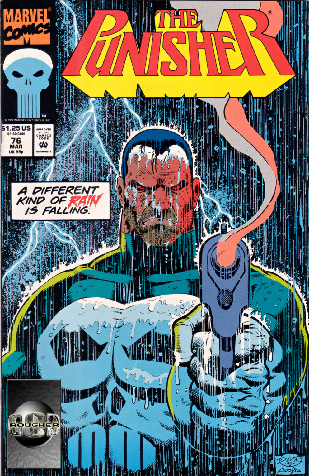 Read online The Punisher (1987) comic -  Issue #76 - Lava - 1