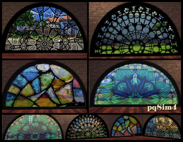 My Sims 4 Blog Window Recolors by pqSim4