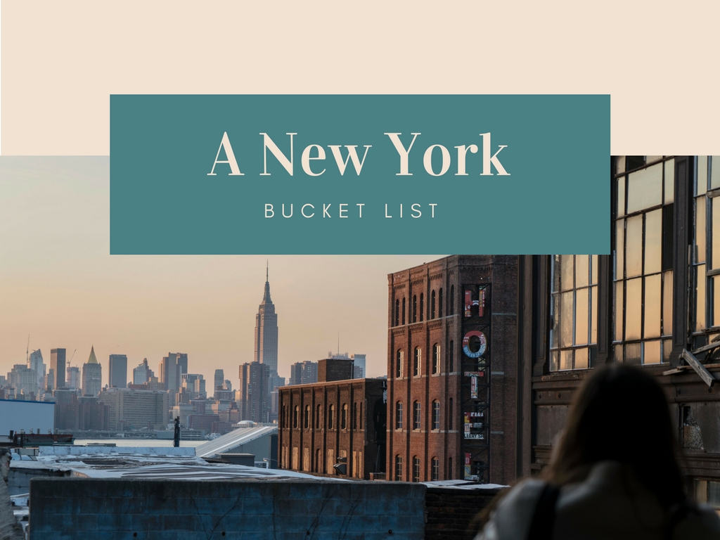 Side Street Style A New York Bucket list