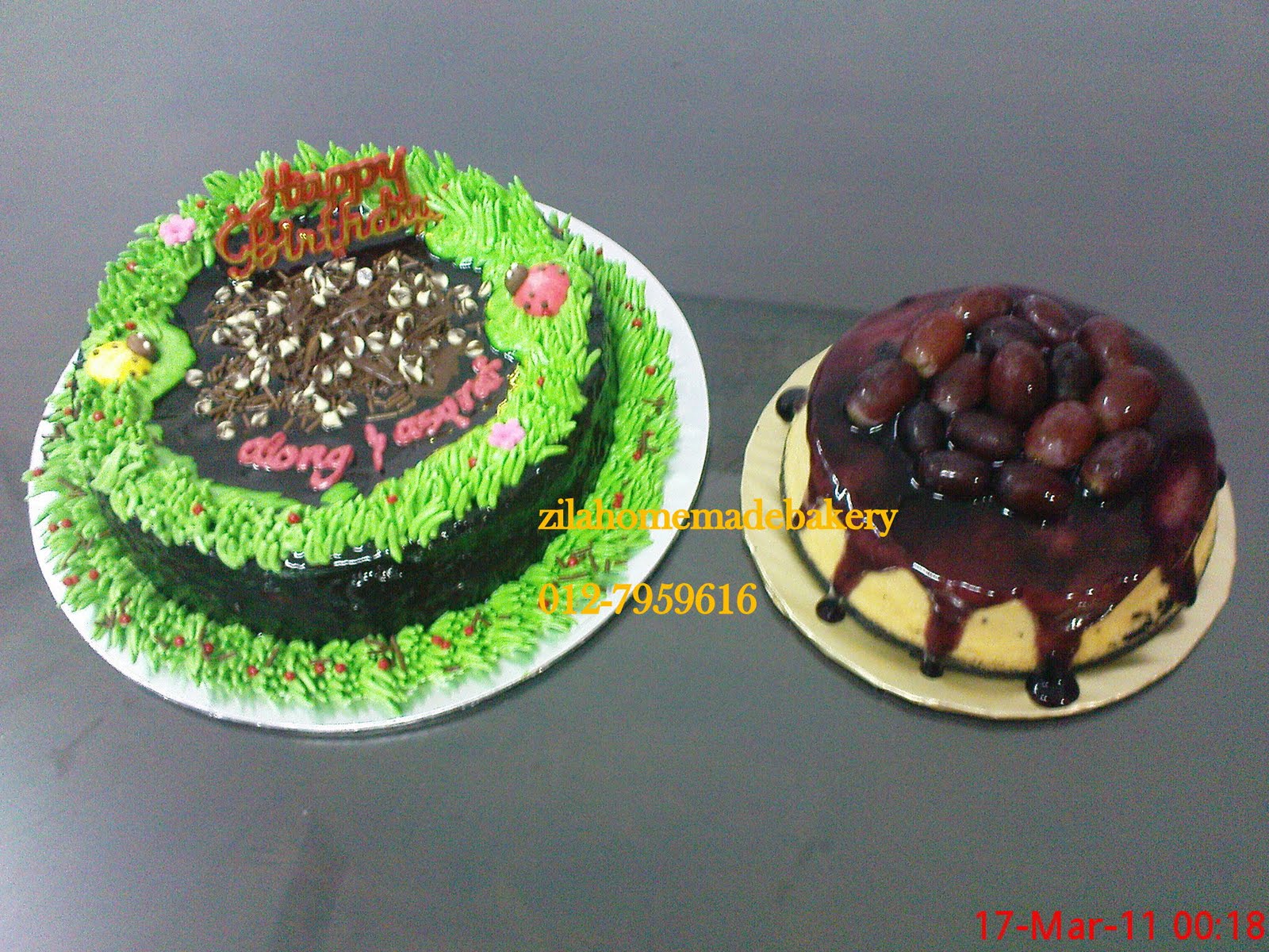 sweet8bakery - Parit Raja, Batu Pahat: Kek hari jadi + cheese kek