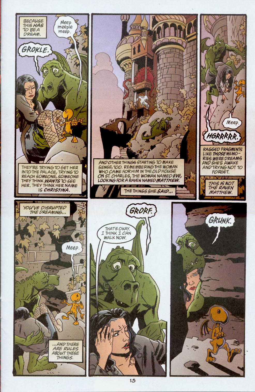 Read online The Dreaming (1996) comic -  Issue #37 - 16