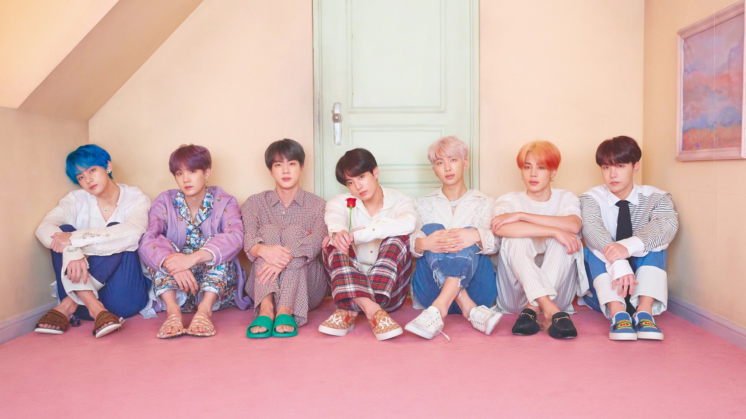 BTS Map of the Soul: Persona Members 4K Wallpaper #25