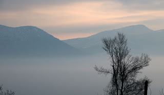 SandS's place is through that gap in the mountains a way SandS's place is through that gap in the mountains a way