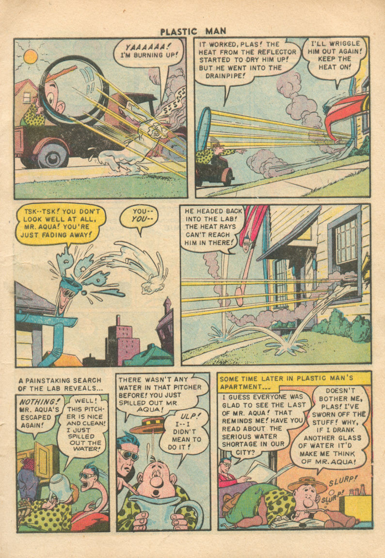 Read online Plastic Man (1943) comic -  Issue #63 - 9