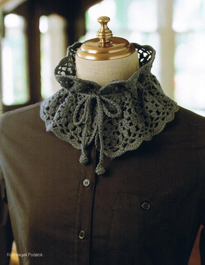 вязаный воротник манишка спицами для женщин. манишка николы susen. вязаные спицами на шею. манишка klingel 352852,. вязаный воротник манишка спицами для женщин.