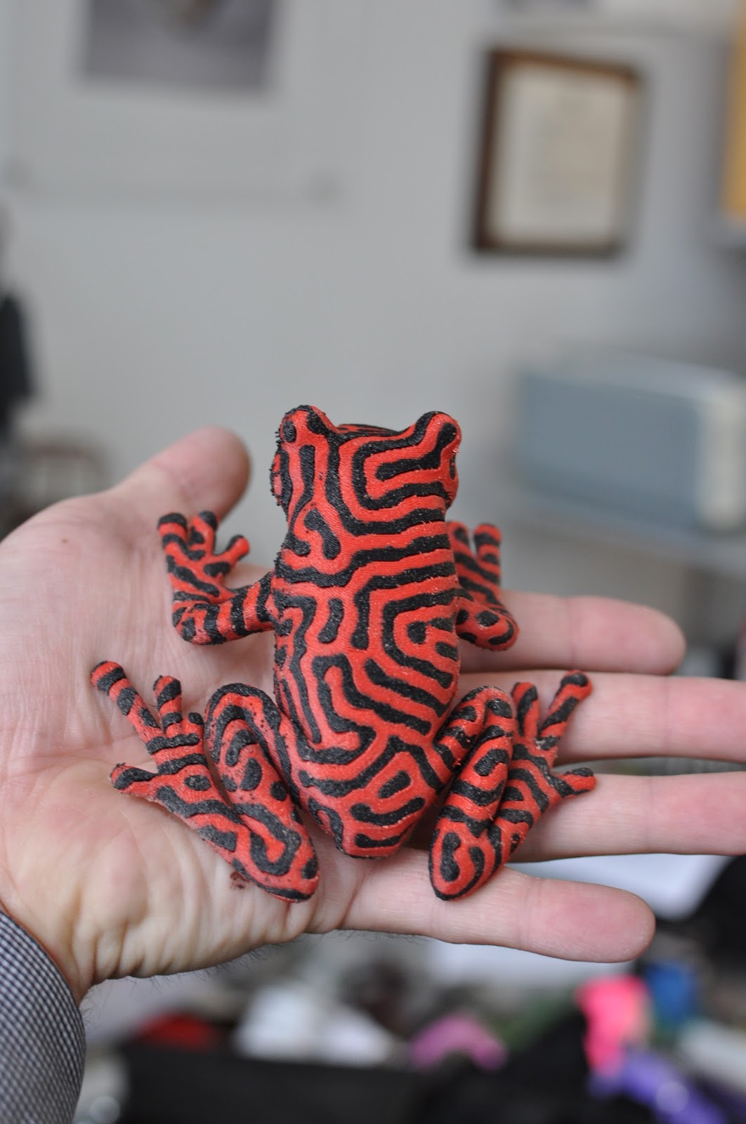 handverker: 2-color tree frog