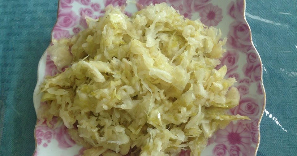 Turkish Food & Recipes Sauerkraut (Tuzlama Lahana Tursusu)