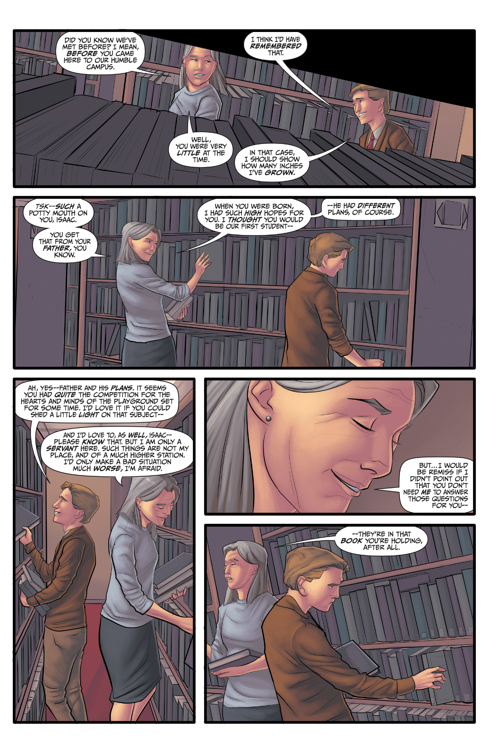 Read online Morning Glories comic -  Issue #43 - 10