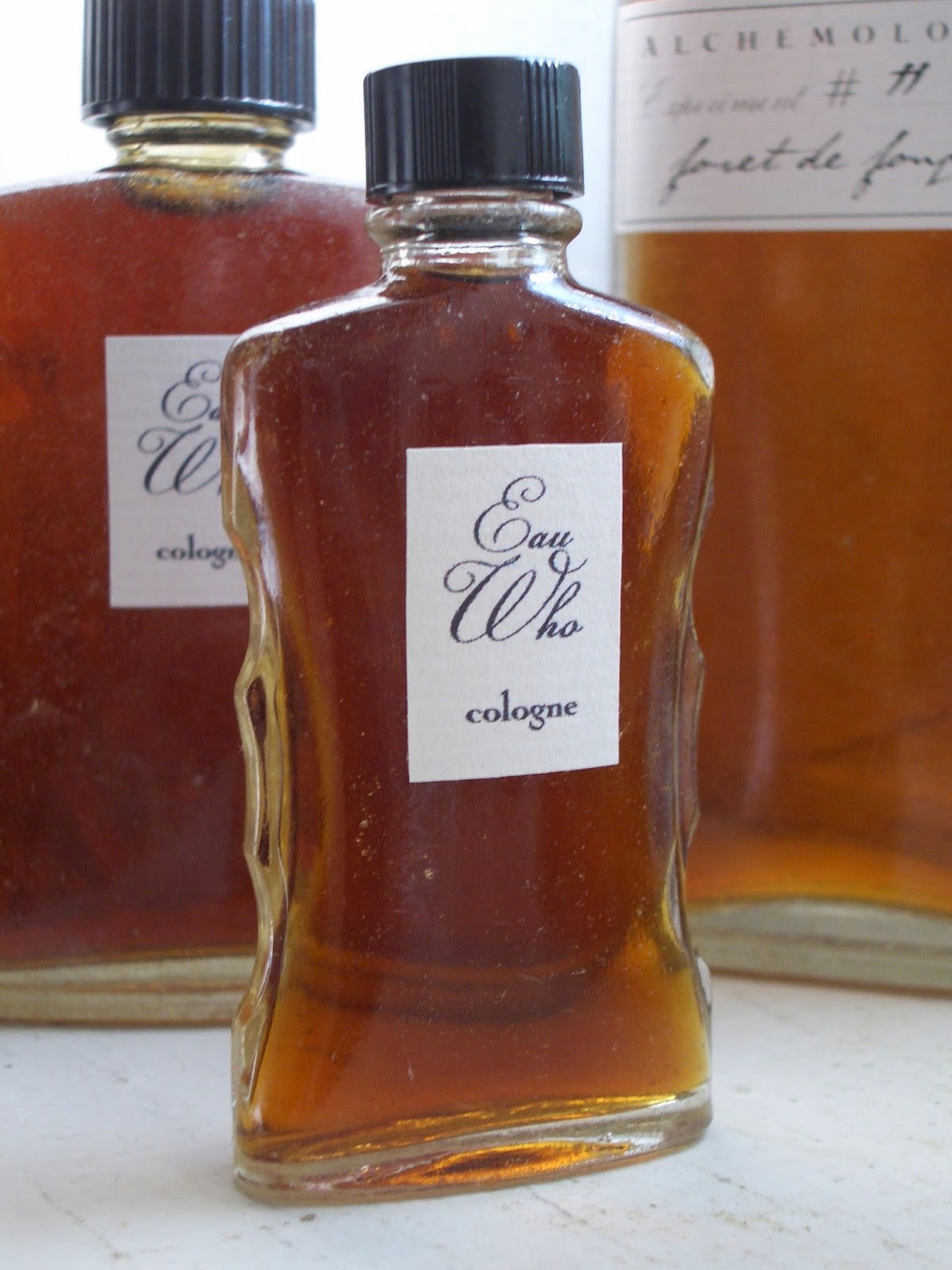 alchemologie Two New Colognes and Some Further Experiments