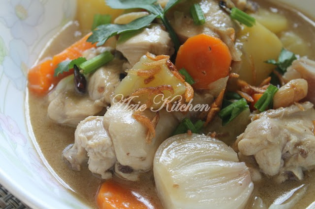 Stew Ayam Cara Tengku Puan Pahang