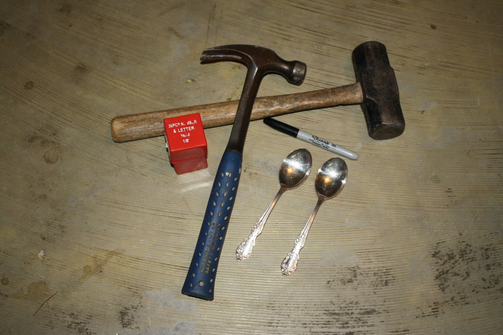 Snippets Of Creations: Vintage Spoon Key Chain