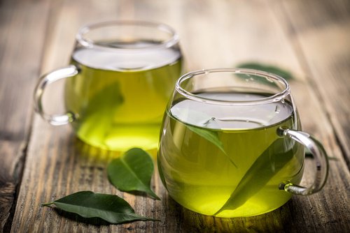 Le thé vert au gingembre Le thé vert au gingembre