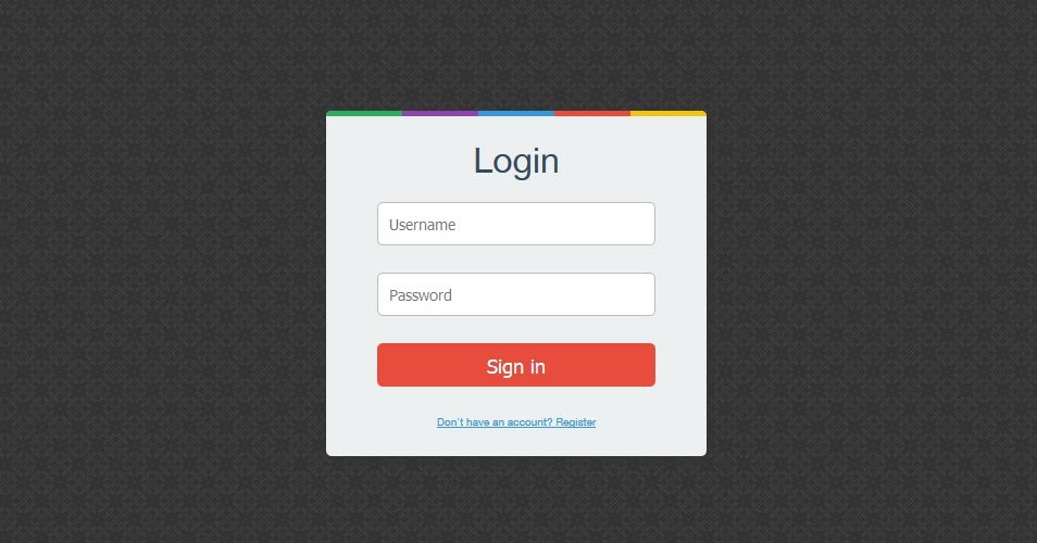 Download 20+ Template Form Login HTML5 dan CSS