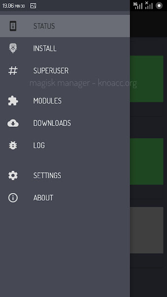 Magisk v12 Screenshoot