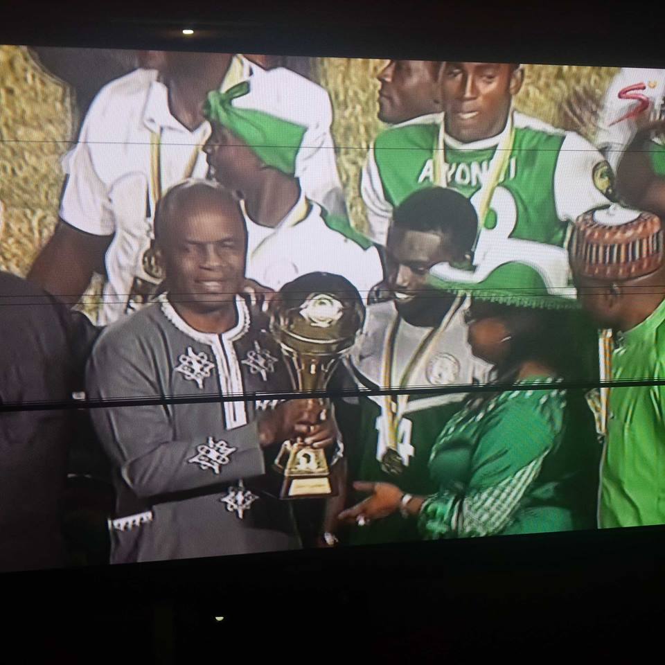 PICTURESUNDER 23 DREAM TEAM WINS AFRICA UNDER 23 NATIONS CUP (HOW IT