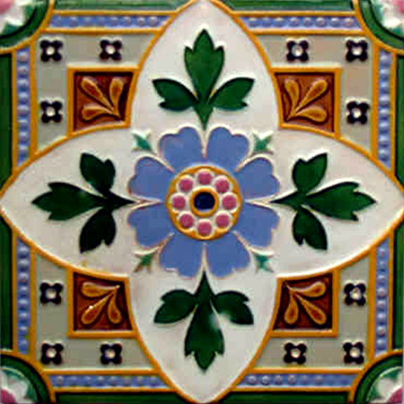 Glazed and Confused Majolica Spotlight Minton Majolica Tiles