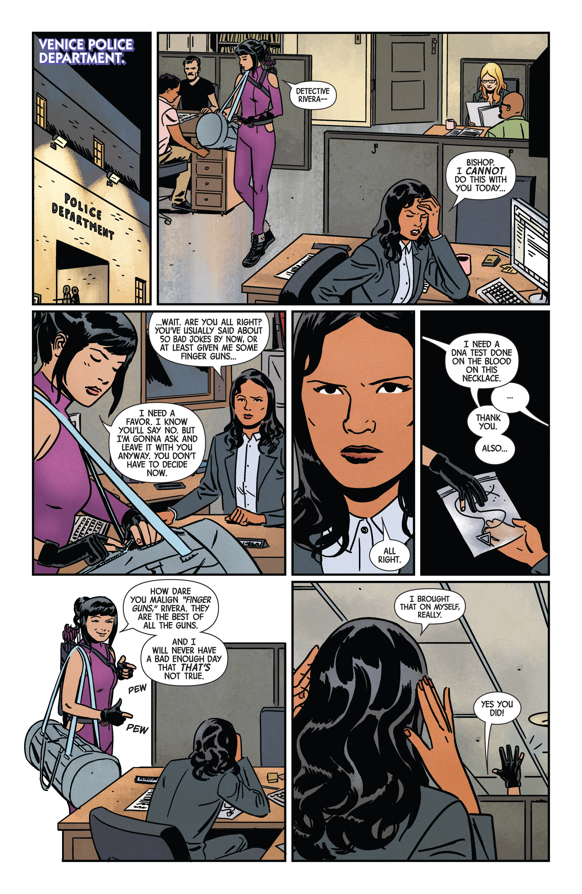 Read online Hawkeye (2016) comic -  Issue #7 - 7