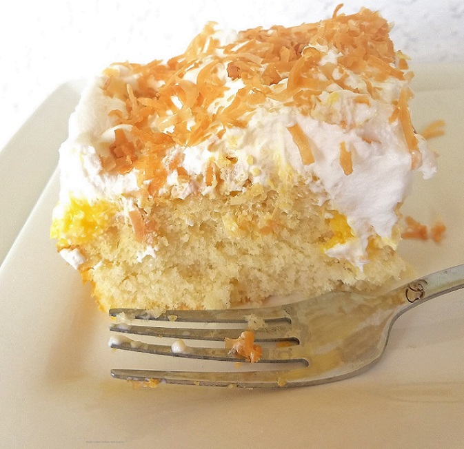 Coconut Cream Poke Cake What's Cookin' Italian Style Cuisine