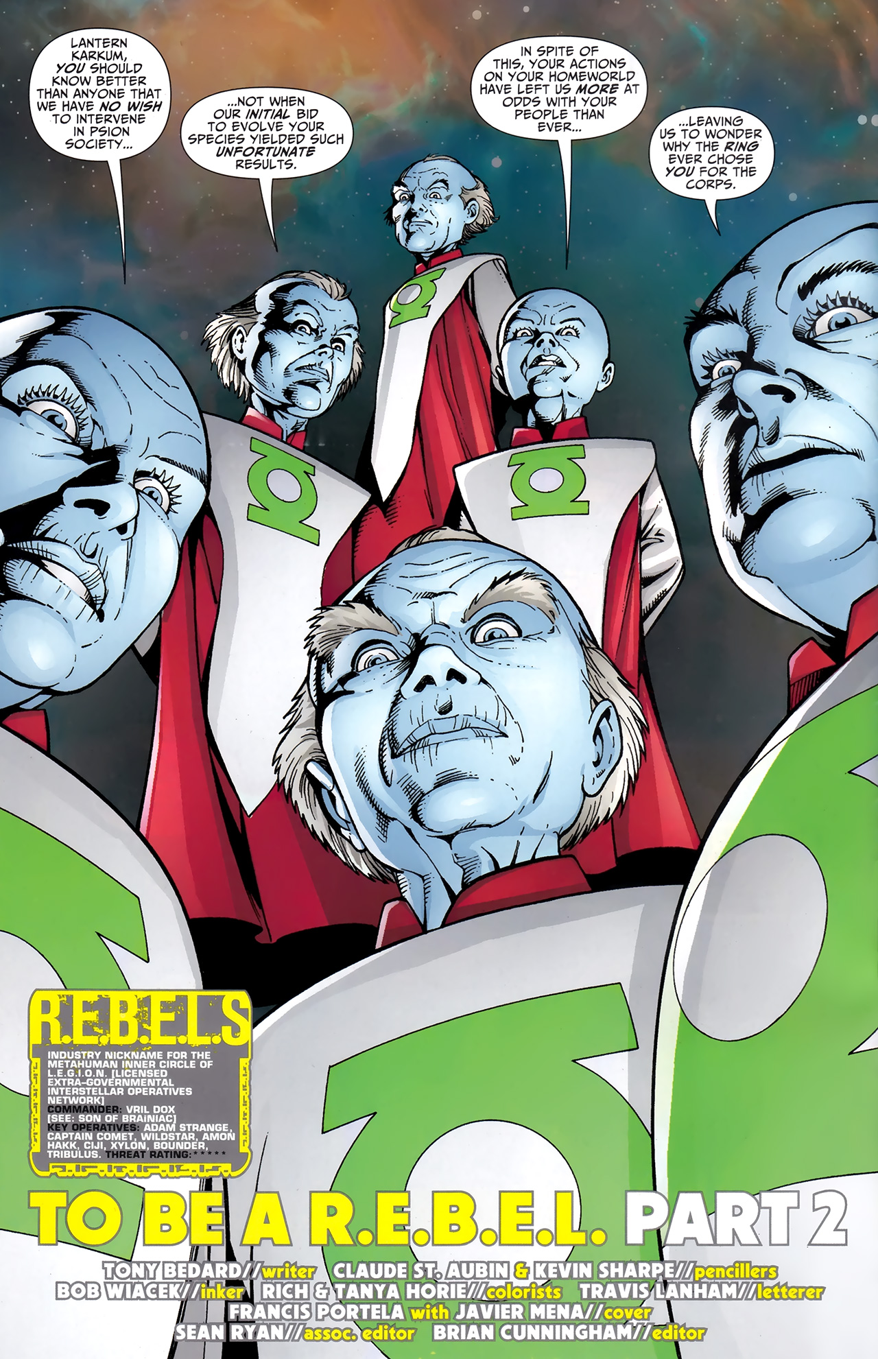 Read online R.E.B.E.L.S. comic -  Issue #22 - 3