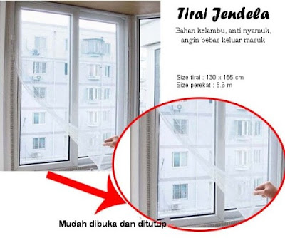 tirai jendela anti nyamuk tirai jendela anti nyamuk