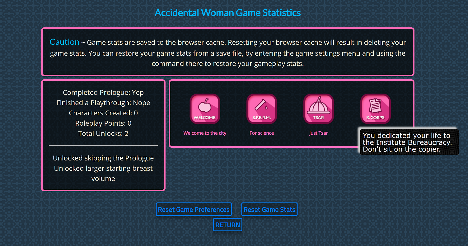 Accidental woman porn game