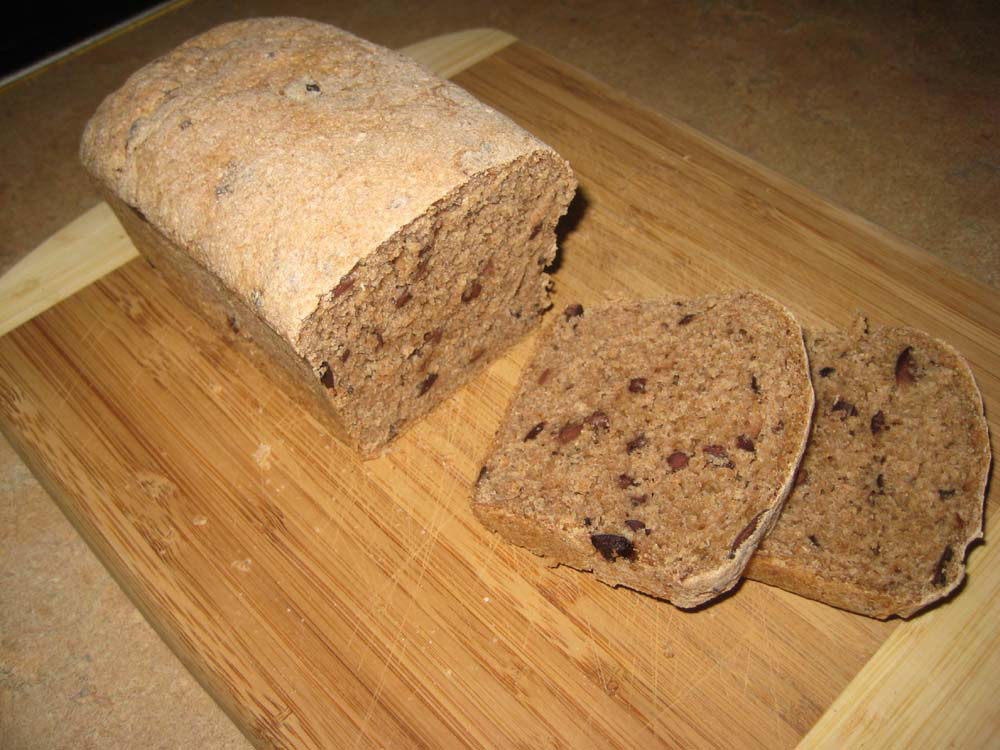 Rustic Fare Whole Wheat Olive Bread