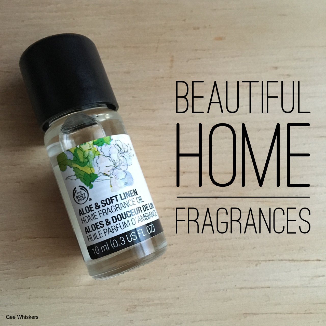 The Body Shop Home Fragrance Oil Aloe and Soft Linen