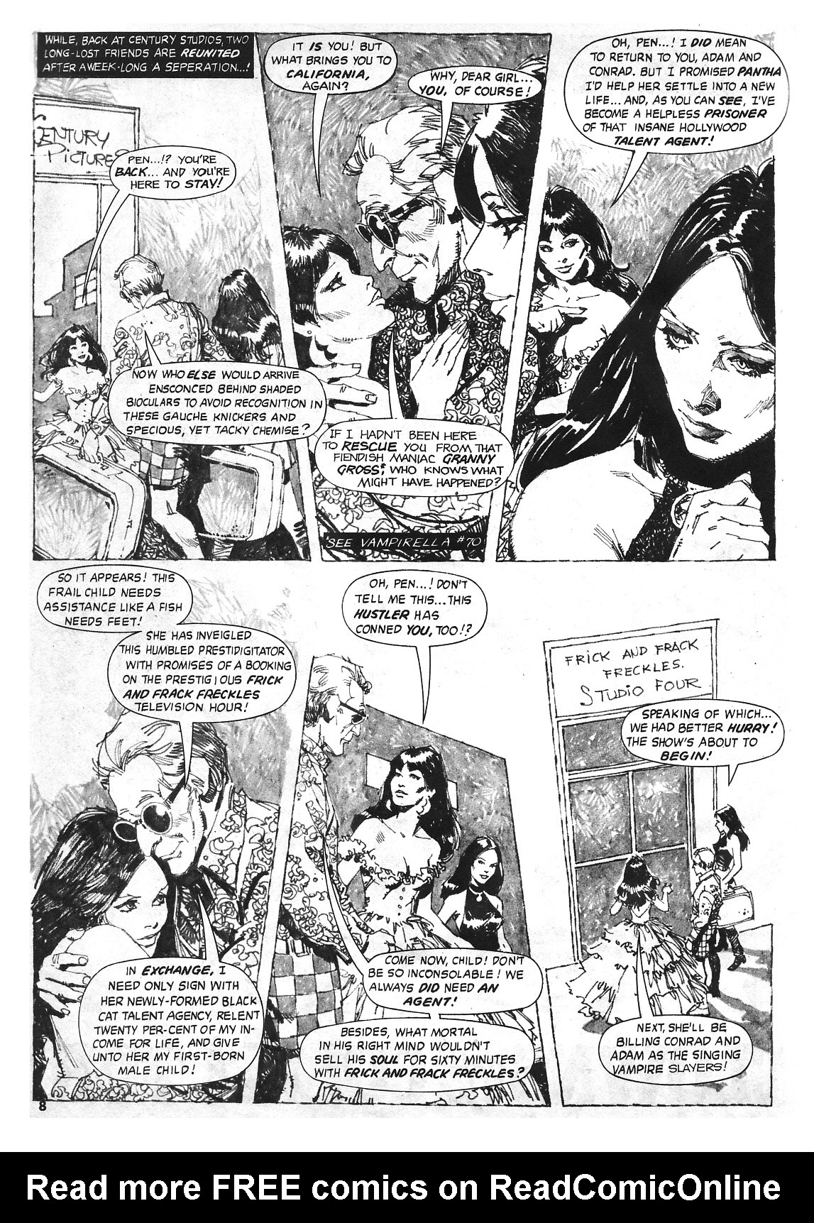 Read online Vampirella (1969) comic -  Issue #71 - 8