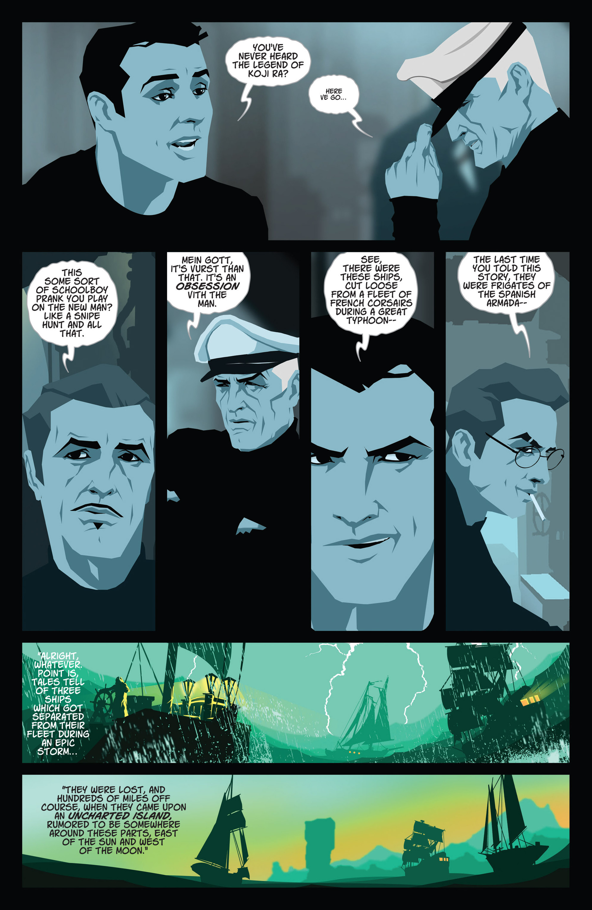 Read online The Mercenary Sea comic -  Issue #3 - 6