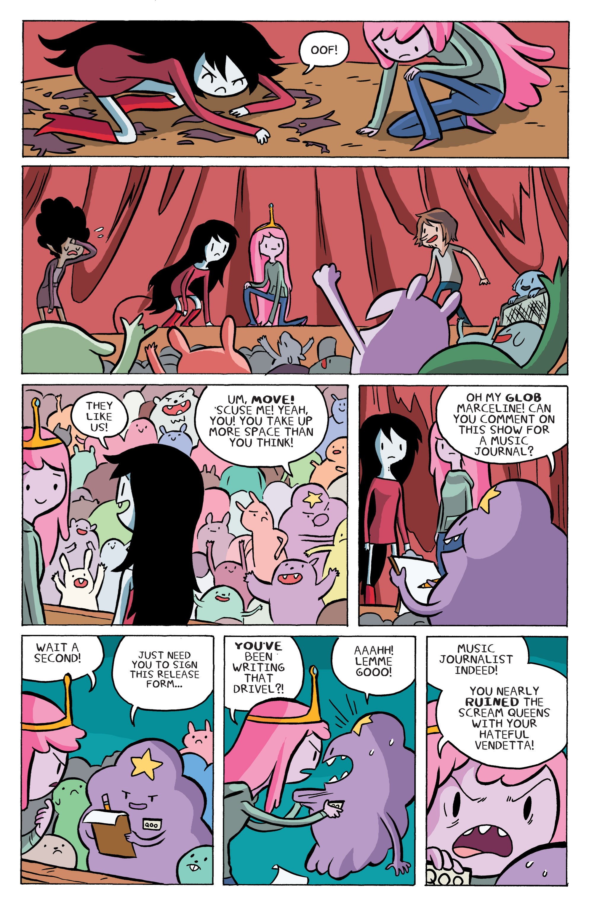 Read online Adventure Time: Marceline and the Scream Queens comic -  Issue #6 - 17