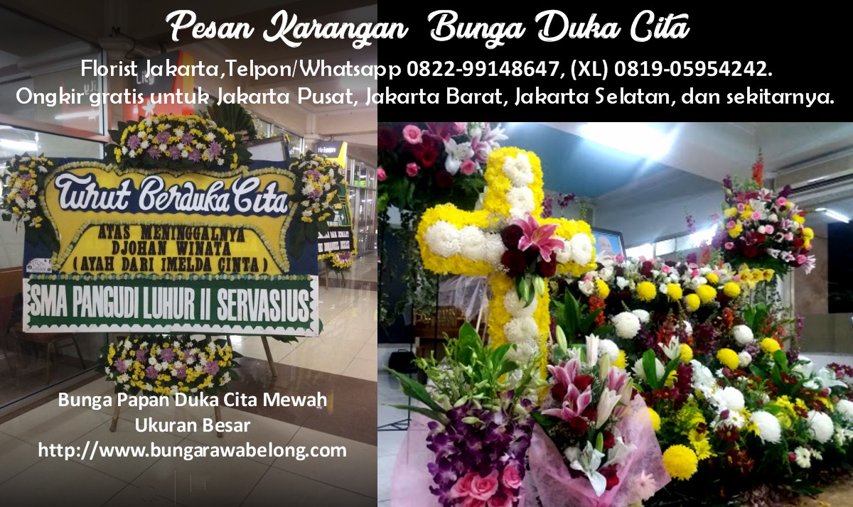 Bunga Duka Cita Grand Heaven Pluit Jakarta Utara | Toko ...