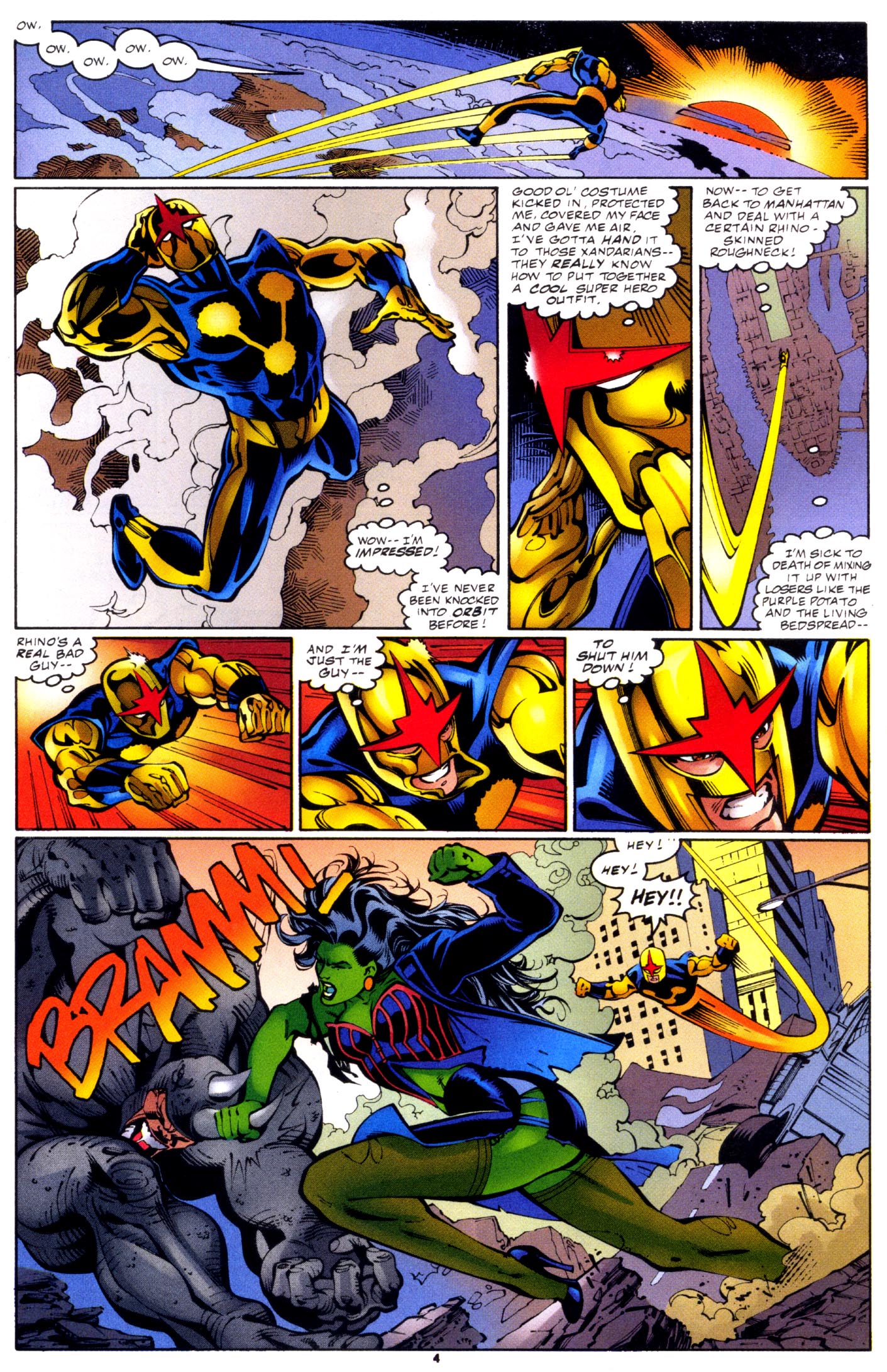 Read online Nova (1999) comic -  Issue #1 - 5