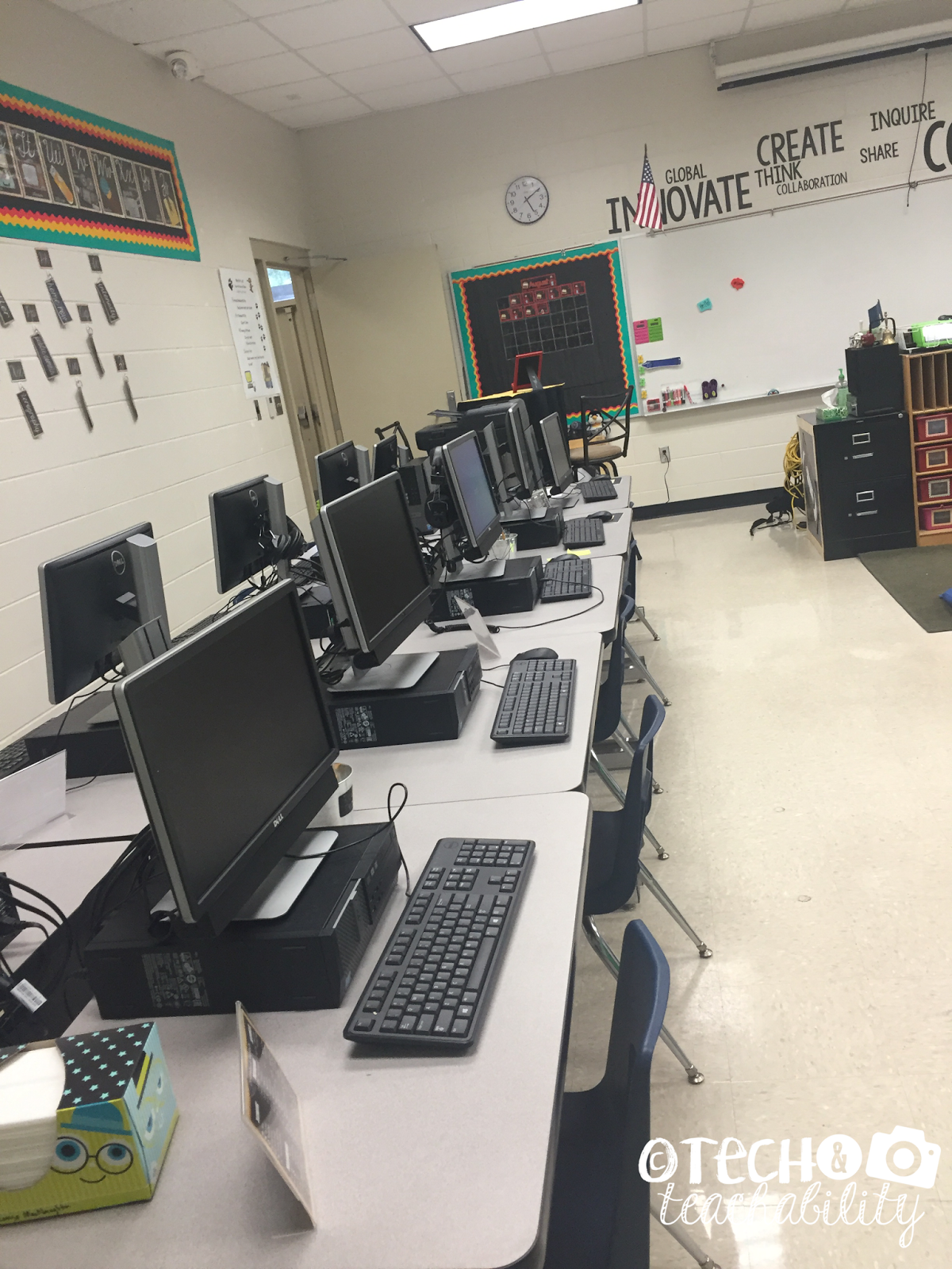 {2016-2017} Classroom Reveal! Ideas, fun, and FREEBIES! - Tech and ...