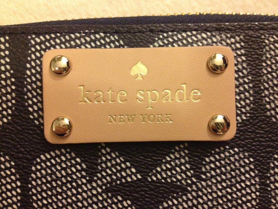* bling bling closet * Kate Spade Ace of spades zip around wallet