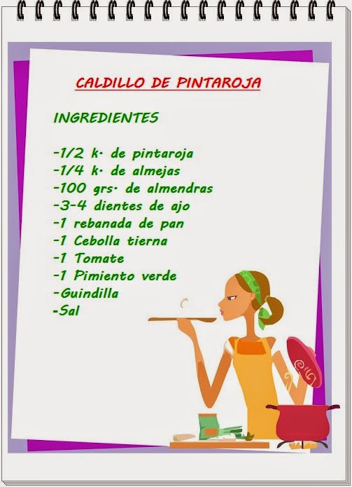 Upss, lo siento no salen los ingredientes.