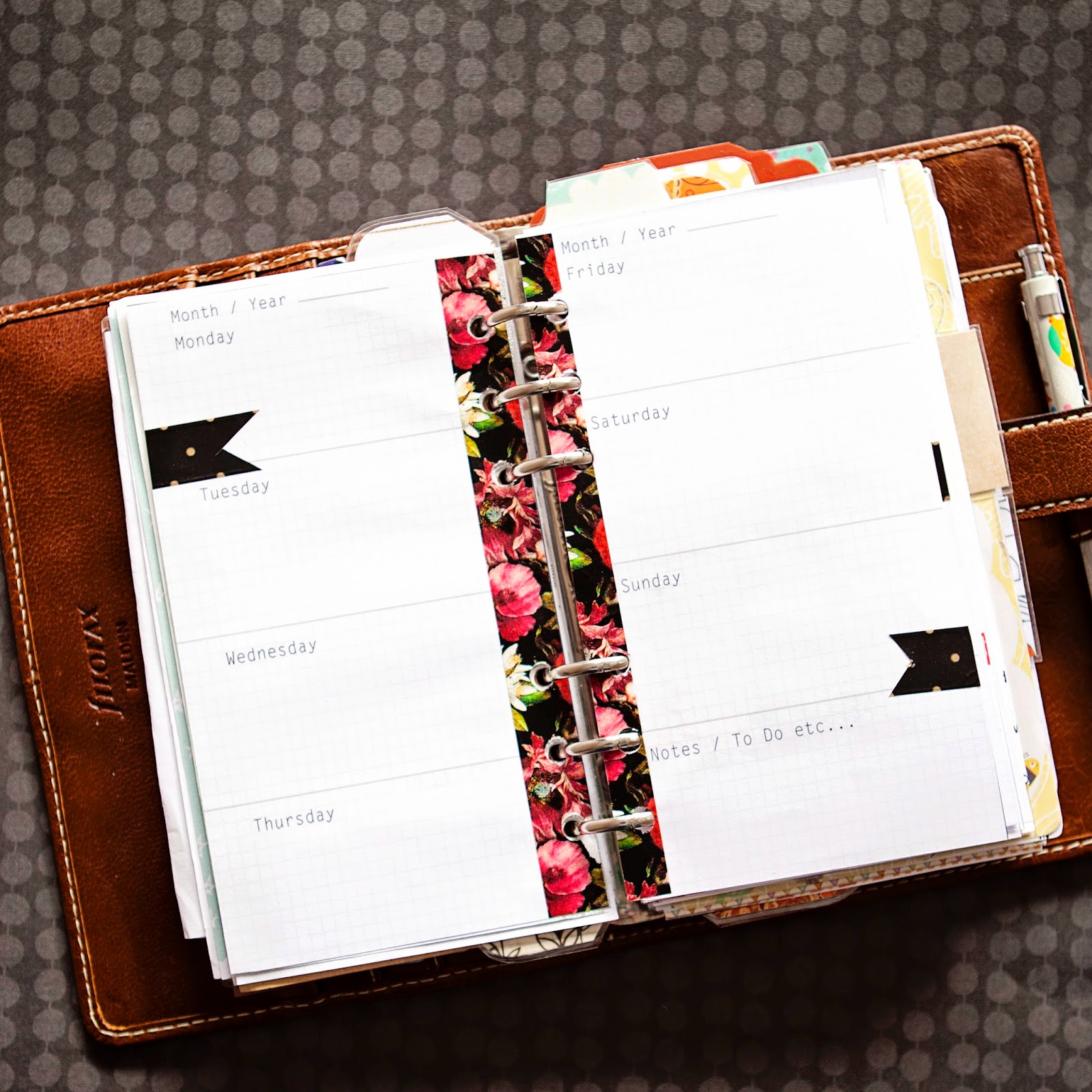 Mrs Brimbles: This weeks Filofax decorated pages