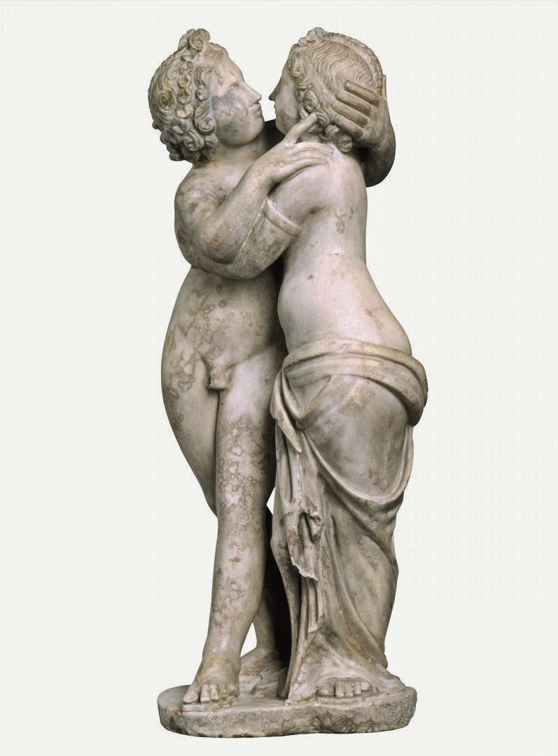 Eros y Psique. 2ºmitad II dC. Staatliche Kunstsammlungen Dresden. © Skulpturensammlung, Staatliche Kunstsammlungen Dresden