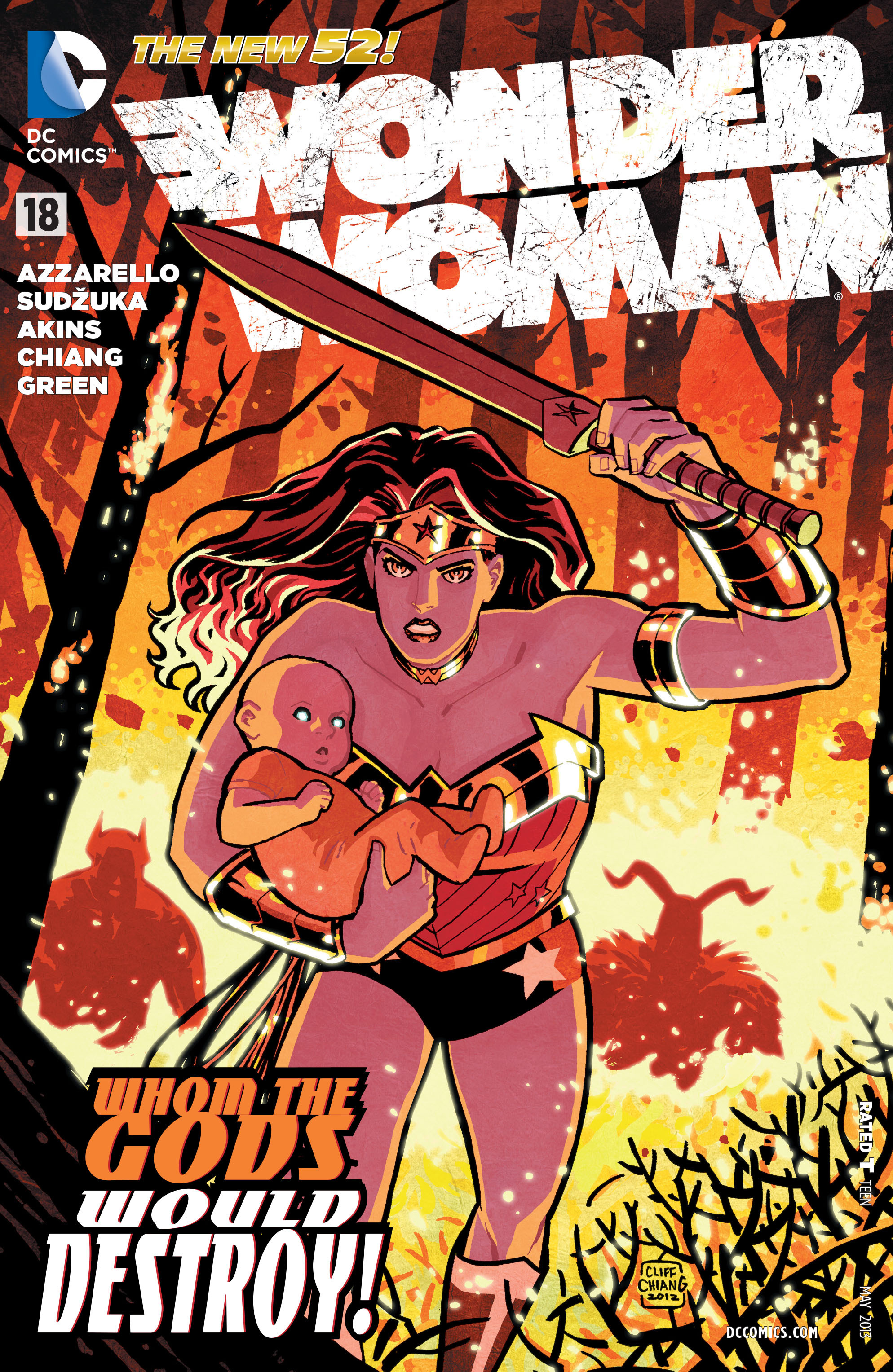 Read online Wonder Woman (2011) comic -  Issue #18 - 1