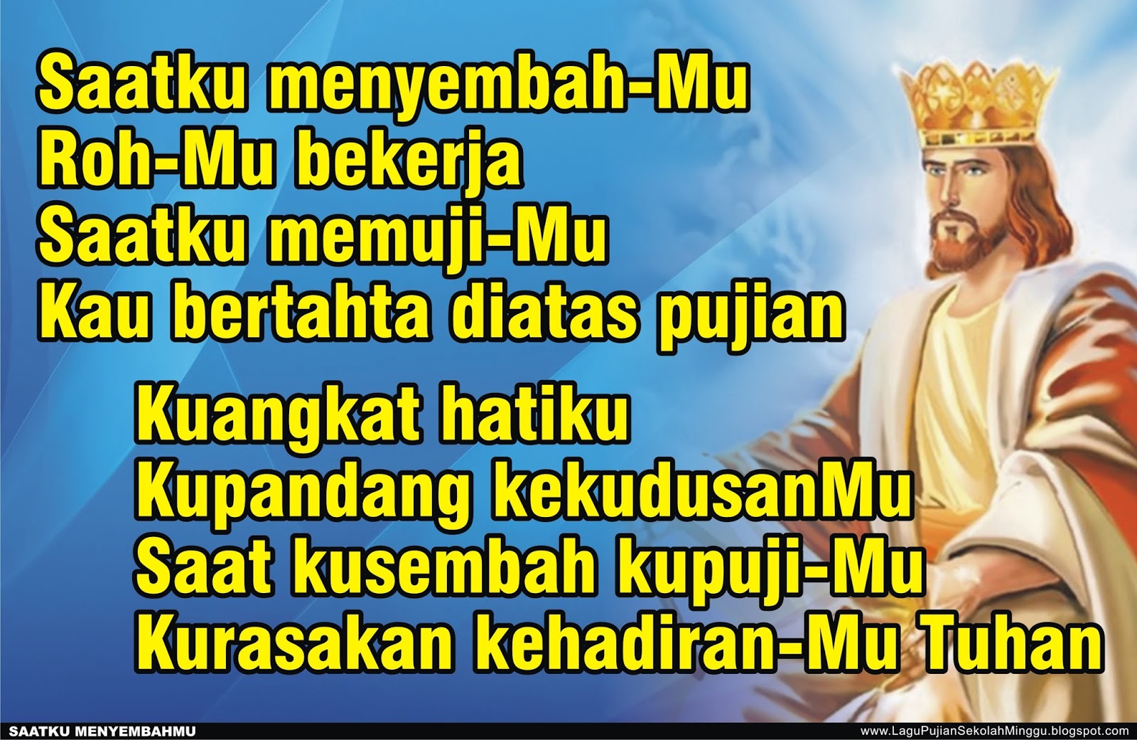 Lirik Pujian Lebih Dalam Ku Menyembah