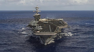 El buque se dirige al mar de Japón en respuesta a la creciente tensión entre EE.UU. y el régimen de Kim Jong-un