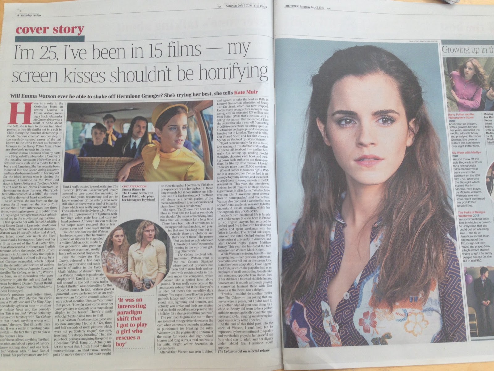 English tabloid emma watson