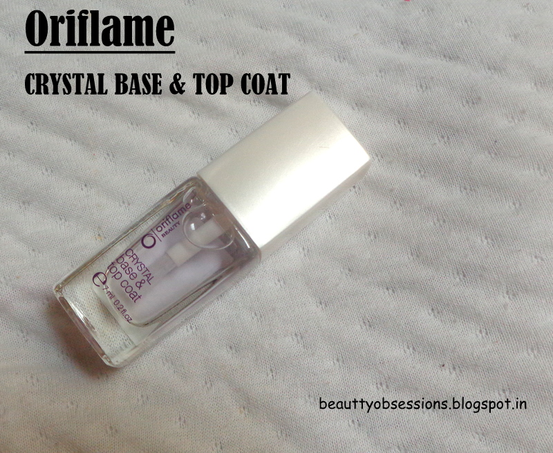 Oriflame Crystal Base and Top Coat Review