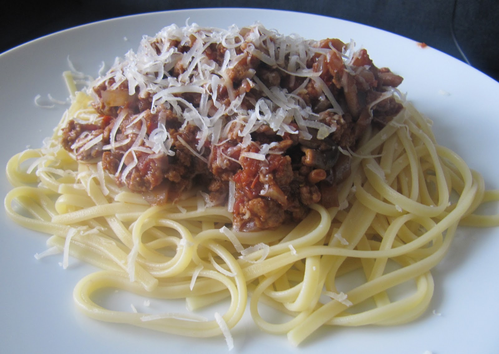 Made with Love Quorn spaghetti with mushrooms