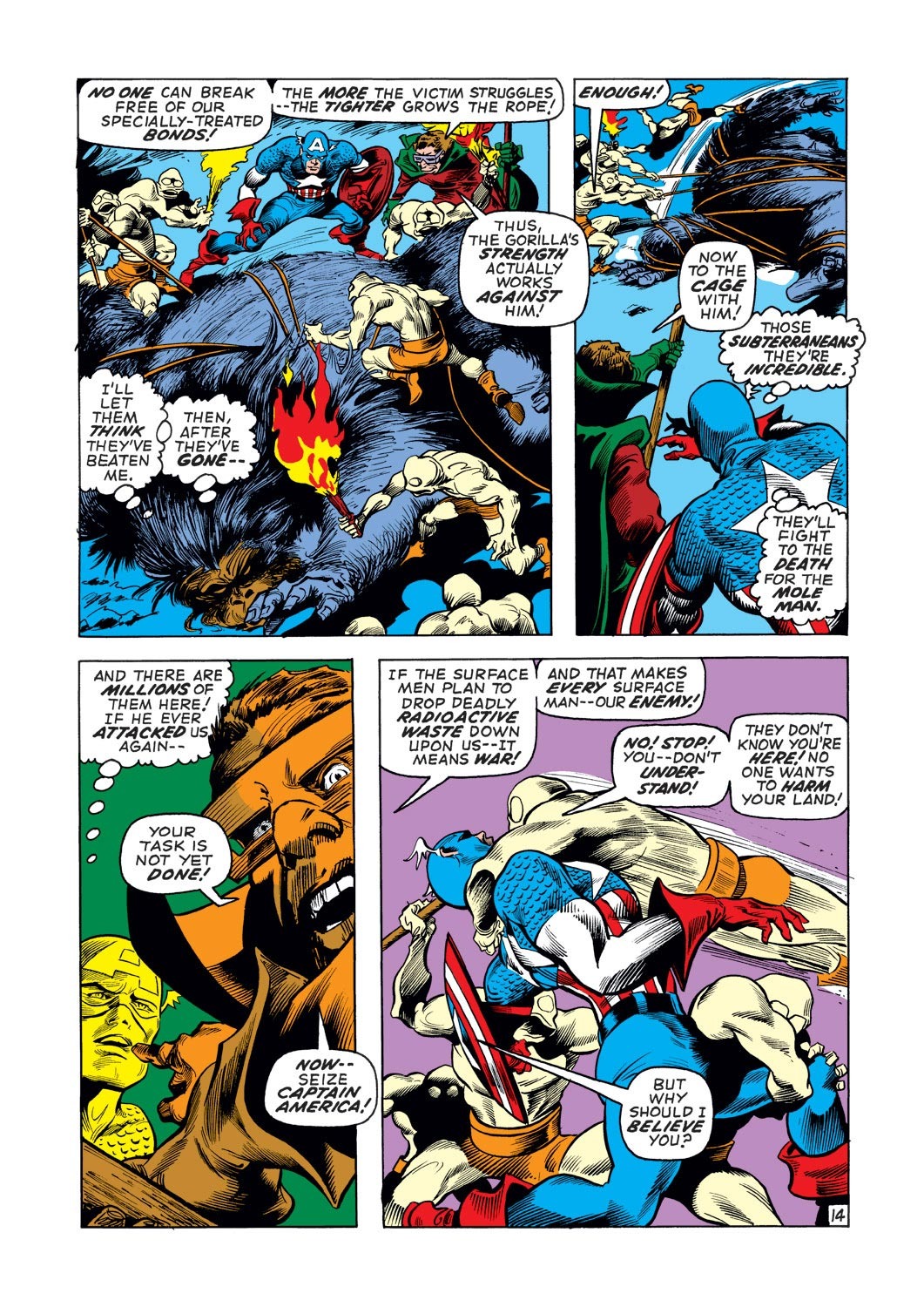Read online Captain America (1968) comic -  Issue #136 - 14