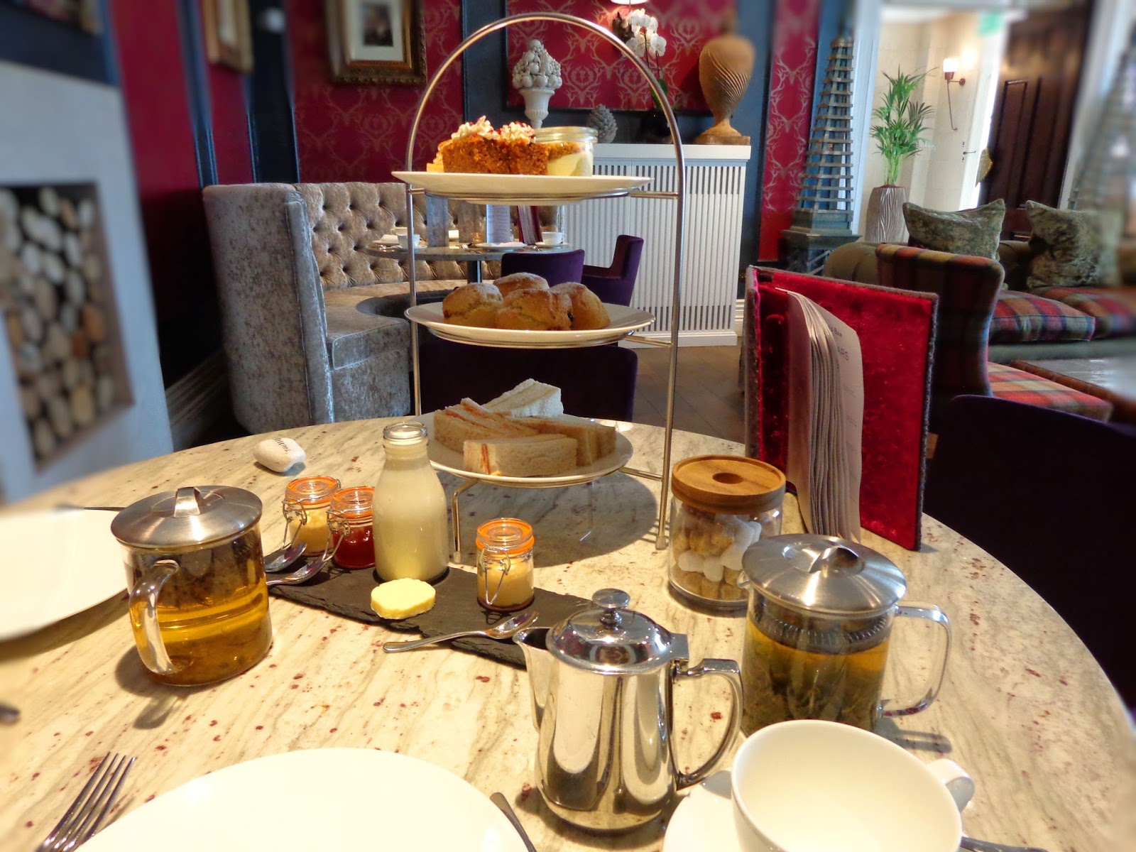 Afternoon Tea At Seaham Hall Hotel Coconut Couture