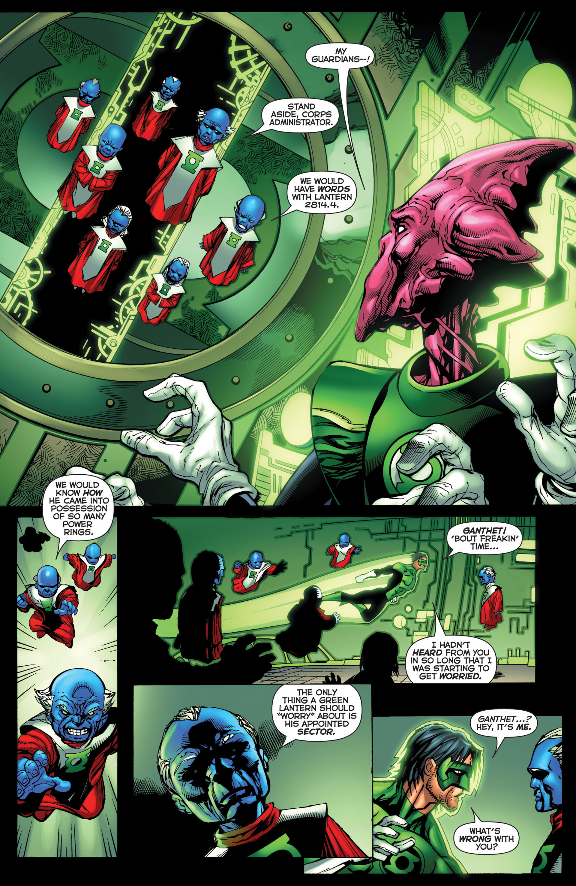Read online Green Lantern: New Guardians comic -  Issue #2 - 17
